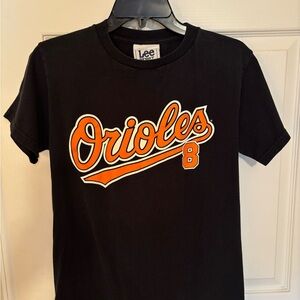 Orioles, Cal Ripken #8, Lee Sport Black T-Shirt